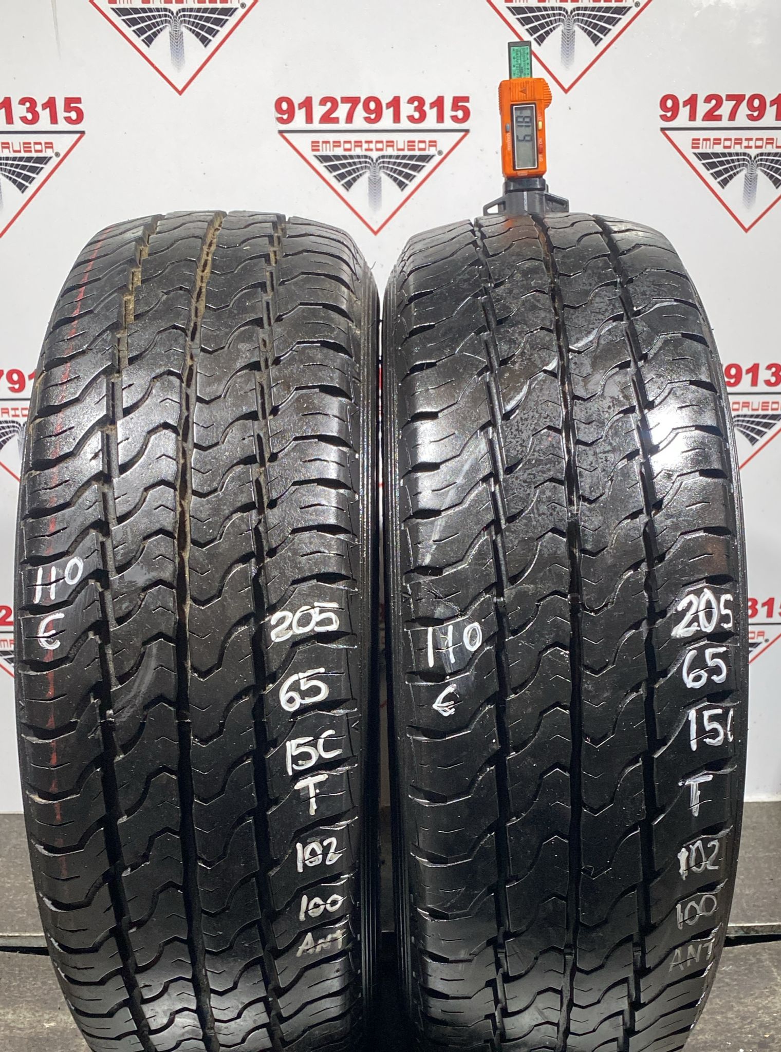 CEAT ECODRIVE USADO  205/65 R15C 102/100 T